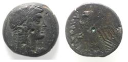 Ancient Coins - PTOLEMAIC KINGS of EGYPT. Ptolemy V or Ptolemy VI. 204-180 BC or 180-145 BC. Æ.