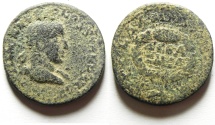 Ancient Coins - Roman Provincial. ARABIA , BOSTRA. AE 25 , Under Volusian (251-253). 