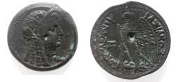 Ancient Coins - PTOLEMAIC KINGS of EGYPT. Ptolemy V or Ptolemy VI. 204-180 BC or 180-145 BC. Æ. ISIS