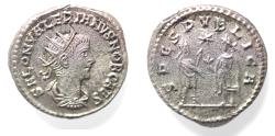 Ancient Coins - Saloninus (Caesar, 258-260). AR Antoninianus