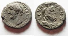 Ancient Coins - EGYPT. ALEXANDRIA . HADRIAN BILLON TETRADARCHM