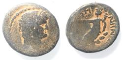 Ancient Coins - Syria, Coele Syria. Damascus under Nero (AD 54-68) AE 25mm, 13.42g. Dated SE 377 (AD 65/6).