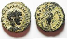 Ancient Coins - ORIGINAL DESERT PATINA: Arabia. Charachmoba under Elagabalus (AD 218-222). AE 22
