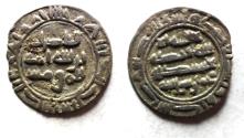 World Coins - RASSIDS OF YEMEN. 900 A.D. SILVER SUDAYSI