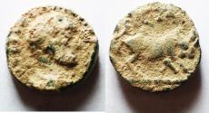 Ancient Coins - ARABIA. PETRA . ELGABALUS AE 18