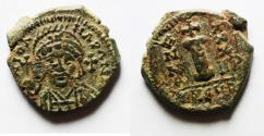Ancient Coins - Maurice Tiberius AE DECANUMMIUM