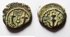 Ancient Coins - Judaea, Herod the Great, 37 - 4 B.C. AE prutah.