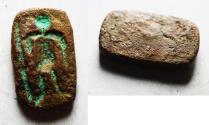 Ancient Coins - Kingdom of Elymais. BRONZE SEAL. 1ST CENTURY B.C