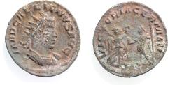 Ancient Coins - AS FOUND: GALLIENUS BILLON ANTONINIANUS. LIGHT ENCRUSTATIONS