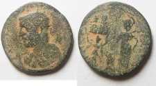Ancient Coins - Samaria. Neapolis under Trebonianus Gallus (251-253 CE). AE 24mm