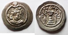 Ancient Coins - SASANIAN. Peroz (AD 457-484). AR drachm