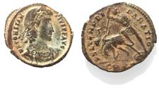 Ancient Coins - CONSTANTIUS II AE . FALLEN HORSEMAN