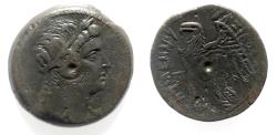 Ancient Coins - PTOLEMAIC KINGS of EGYPT. Ptolemy V or Ptolemy VI. 204-180 BC or 180-145 BC. Æ. ISIS