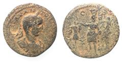 Ancient Coins - Phoenicia. Tyre under Elagabalus (AD 218-222). AE 27