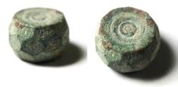World Coins - ISLAMIC. UMMAYED OR ABASSID BRONZE WIGHT. 1 1/2 UNCIA. 42.43GM