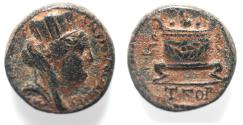 Ancient Coins - Seleukis and Pieria, Antioch. Æ 16. Trichalkon. time Nero.