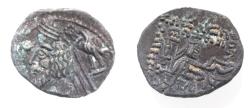 Ancient Coins - KINGS OF PARTHIA. Parthian Kingdom. SILVER DRACHM .