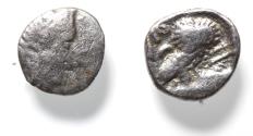 Ancient Coins - ARABIA, Southern: Saba'. Late 4th–mid 2nd centuries BC. AR Obol