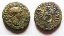 Ancient Coins - JUDAEA. Dora. Trajan. AD 98-117. AE 21