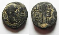 Ancient Coins - ARABIA, Charachmoba. Elagabalus. AD 218-222. Æ 18