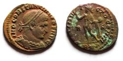 Ancient Coins - NICE CONSTANTINE I AE FOLLIS