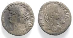 Ancient Coins - EGYPT, Alexandria. NERO SILVER TETRADRACHM.