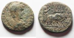 Ancient Coins - AS FOUND: PHOENICIA, Tyre. Elagabalus. AD 218-222. Æ 28
