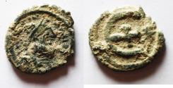 Ancient Coins - Justinian I (527-565). Æ 5 Nummi. Theoupolis (Antioch), 529-539.