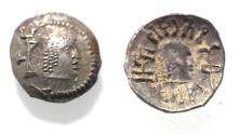 Ancient Coins - ARABIA, Southern. Himyar.. Circa AD 2nd Century. AR Drachm