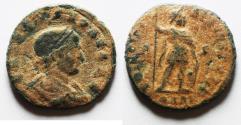 Ancient Coins - ORIGINAL DESERT PATINA: CRISPUS AE FOLLIS