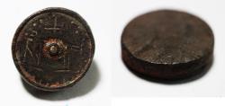 Ancient Coins - ANCIENT BYZANTINE BRONZE WEIGHT. 700 - 900 A.D  3 NUMISMATA