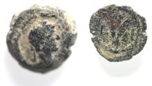 Ancient Coins - EGYPT. ALEXANDRIA. HADRIAN AE DICHALKON