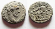 Ancient Coins - EGYPT. ALEXANDRIA. ANTONINUS PIUS BILLON TETRADRACHM