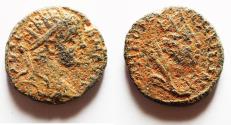 Ancient Coins - MESOPOTAMIA, Carrhae. Caracalla. AD 198-217. Æ 14