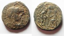Ancient Coins - Samaria. Neapolis under Philip I and Philip II (AD 247-249). AE 26
