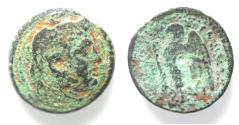 Ancient Coins - PTOLEMAIC KINGDOM. PTOLEMY II AE 22. ALEXANDER'S THE GREAT HEAD