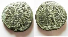 Ancient Coins - Ptolemaic Kingdom of Egypt. Ptolemy IV Philopator AE 43 mm. 222-204 BC. Alexandria mint.