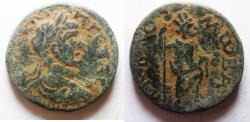 Ancient Coins - ARABIA, Rabbathmoba, Geta As Caesar, A.D. 198-209. Æ 27