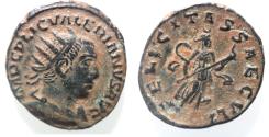 Ancient Coins - BEAUTIFUL AS FOUND. VALERIAN I AR ANTONINIANUS