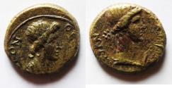 Ancient Coins - Mysia. Pergamum. Pseudo-autonomus issue. AE 16mm, 3.00g. Struck ca. AD 40/60(?).