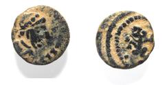 Ancient Coins - Vandalic (?) imitation. Circa early sixth century. AE nummus (9mm, 0.49g).