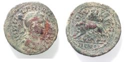 Ancient Coins - AS FOUND: Samaria. Neapolis under Philip II (AD 247-249). AE 28mm, 14.15g
