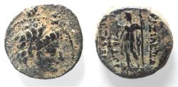 Ancient Coins - Seleukid Kingdom. Alexander II Zabinas. 128-122 BC. AE 18