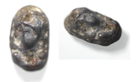 Ancient Coins - Roman Egypt. 1st-2nd century AD. Lead seal impression (20 x 12 mm).