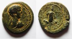 Ancient Coins - DECAPOLIS, Dium. Geta. As Caesar, AD 198-209. Æ 25