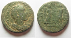Ancient Coins - Judaea. Caesarea Maritima under Trajan Decius (AD 249-251). AE 28mm, 17.33g. 