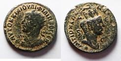 Ancient Coins - Seleucis and Pieria Antioch Philip I AE oktassarion