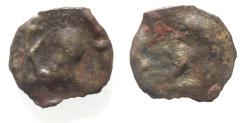 Ancient Coins - Arabia Felix. Hadhramawt. First century BC-first century AD. Cast AE UNIT . Shaqar mint.