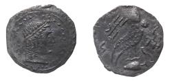 Ancient Coins - South Arabia. Saba’. AR unit (24mm, 4.09g). Struck 1st century BC-1st century AD. Imitating Athens 'New Style' coinage.