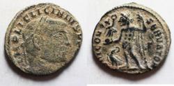 Ancient Coins - AS FOUND: LICINIUS I  AE FOLLIS